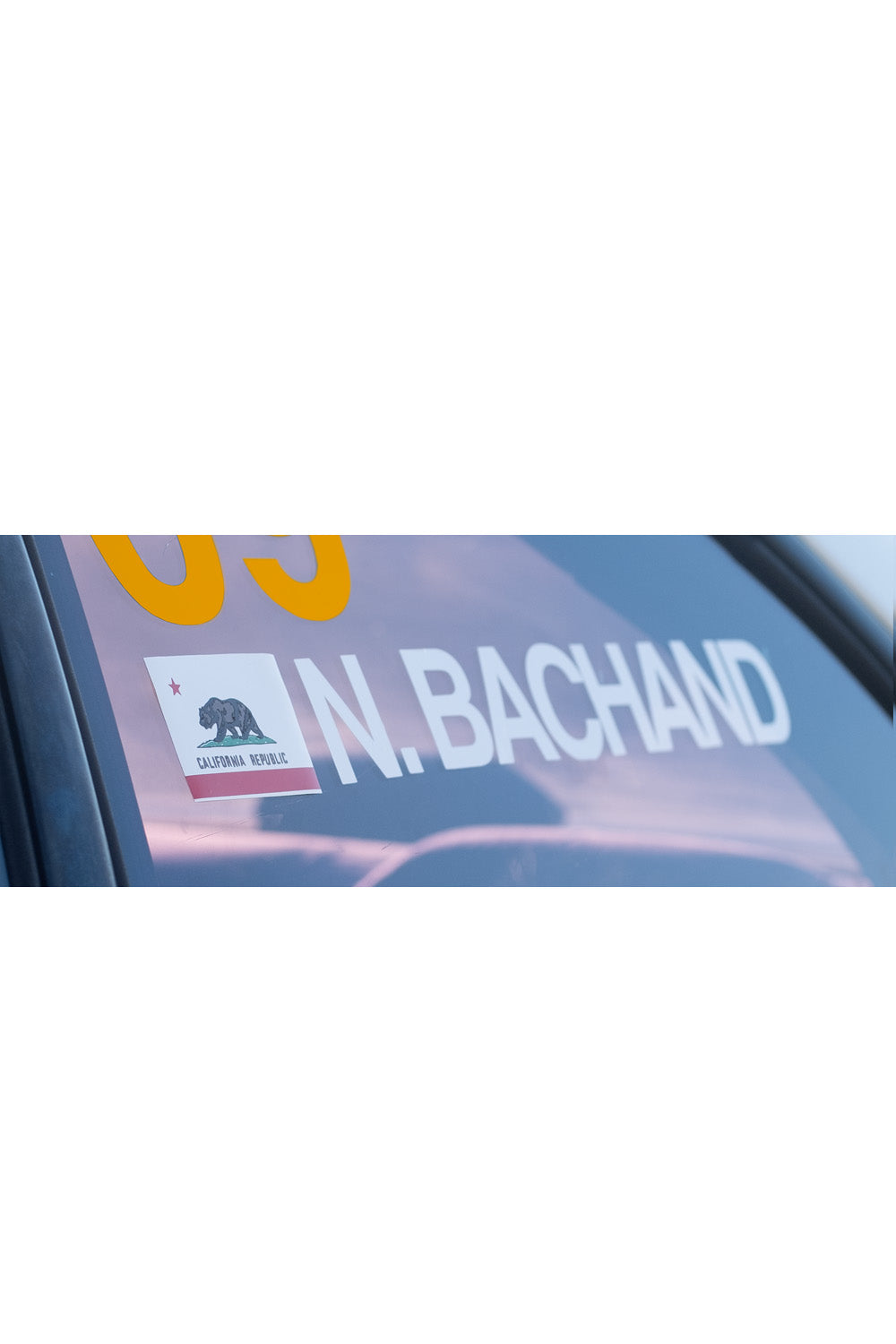 Driver / Co-Driver Window Name Stickers