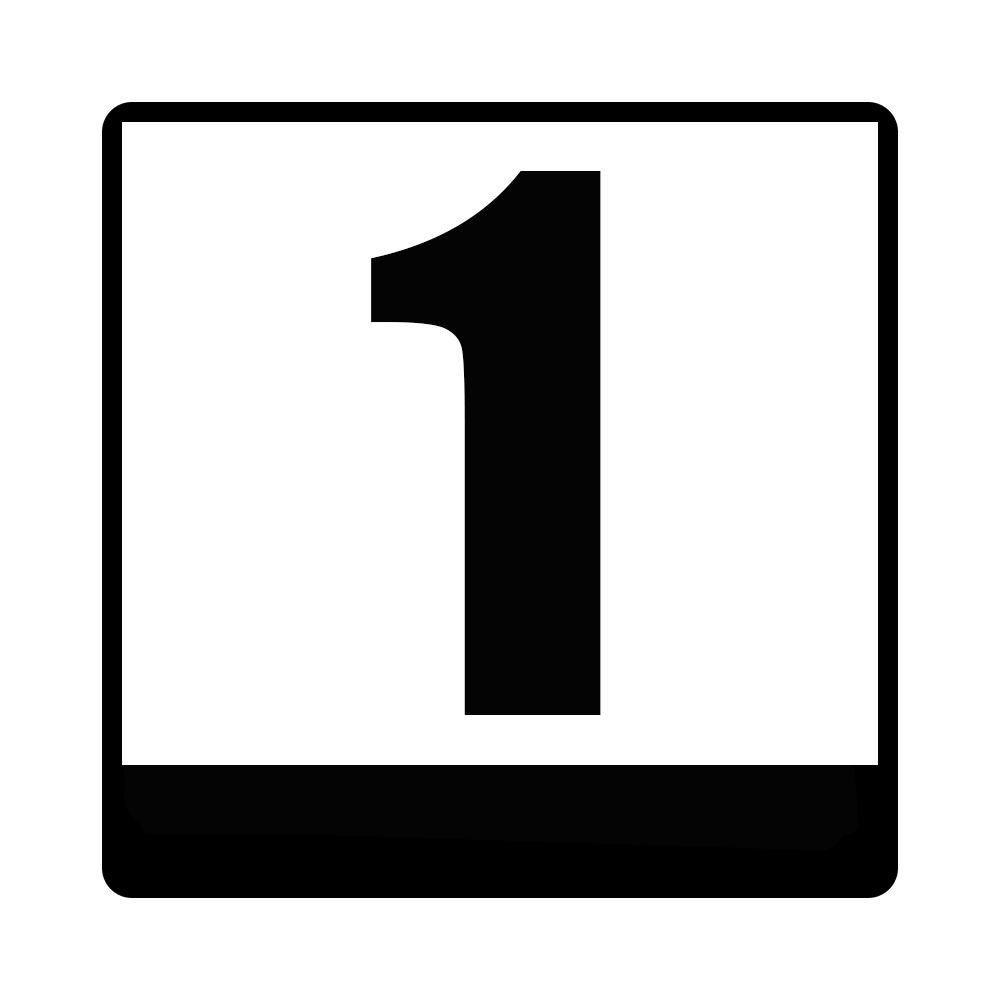 Door Number Border - Magnetic