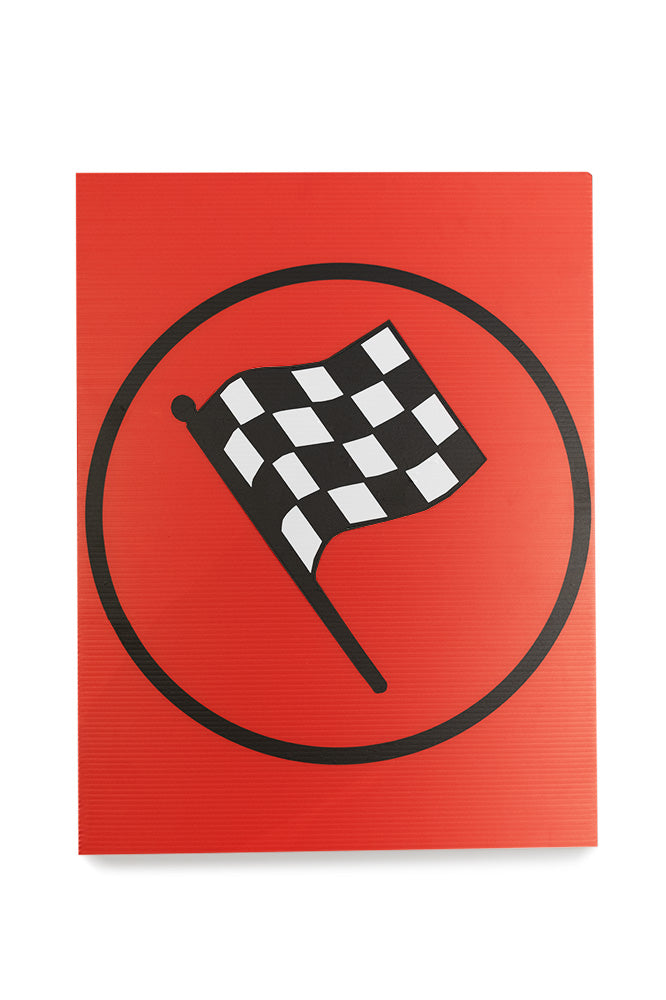 Rally Finish Sign